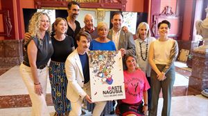 Presentación del cartel 'Camino a Bilbao' de Mario Larrinaga Mochales