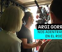 Itziar Ituño protagonista duen ''Argi gorriak'' telesaila grabatzen ari dira egunotan