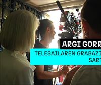 Itziar Ituño protagonista duen ''Argi gorriak'' telesaila grabatzen ari dira egunotan