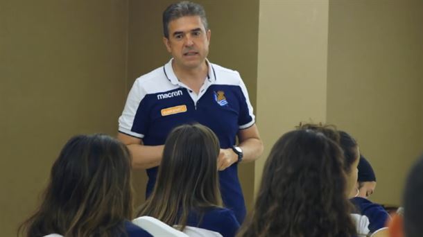 Gonzalo Arconada. Foto: Real Sociedad