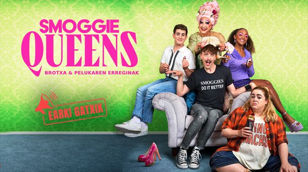 Hemen da "Smoggie Queens", Anjel Alkain, Jon Iraola eta Aitor Gabilondoren bikoizketa artistikoarekin