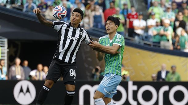 Igor Jesus en el partido ante el Seattle Sounders
