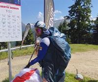 Mattin Iñiguez sigue adelante en los X-Alps