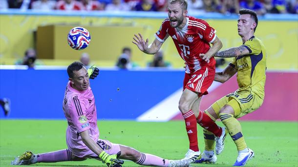 Bayer de Munich VS. Boca Juniors Foto: EFE