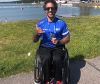 El piragüista Higinio Rivero gana el bronce en el Europeo de Racice