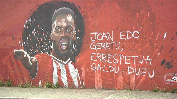 Mural de los hermanos Williams vandalizado: Imagen: EITB Media