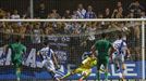 Manex Gibelaldek sartu du Sanseren gola penaltiz