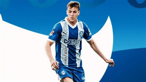 Pablo Ibañezek bost denboraldiz jokatuko du Alavesen. Irudia: Alaves.