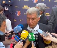 Laporta: ''Bakoitzak, bereari; ez dut ulertzen Athletic Ligara joatea Bartzelonaz hitz egitera''
