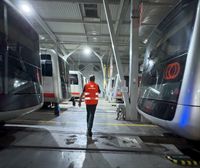 Así es la maniobra de salida, uno de los momentos más tensos en el día día de Metro Bilbao