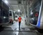 Así es la maniobra de salida, uno de los momentos más tensos en el día día de Metro Bilbao