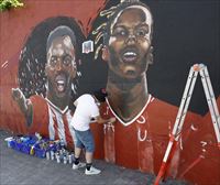 Nico Williams recupera su lugar en el mural de Barakaldo