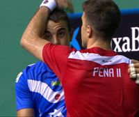 Peña finalerdietara igaro da, Iker Larrazabal mendean hartuta (22-13)