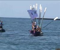 Santurtzi y San Juan se imponen en aguas de Donibane Lohizune