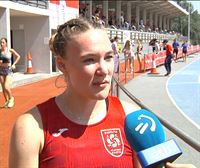 Markel Fernández y Laura Banko dominan el campeonato de Euskadi de atletismo