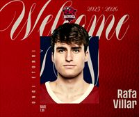 Rafa Villar, jugador del Baskonia para las tres próximas temporadas