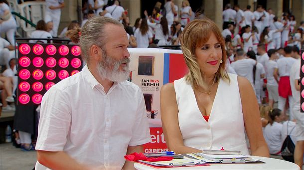 Excelente acogida al especial chupinazo de sanfermines en ETB1, con el mejor dato de los últimos 12 años