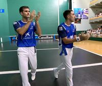 Etxeberria y Zabaleta salen victoriosos ante Ezkurdia y Martija en el Torneo San Fermín