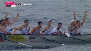 Donostiarra se sube a la ola para ganar en casa