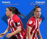 Amaia Iribarrenek eta Garazi Facilak Eibarren jokatuko dute, Athleticek utzita