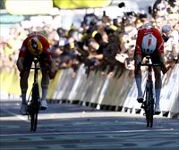 El último kilómetro de la 11ª etapa del Tour de Francia y el duelo por la victoria