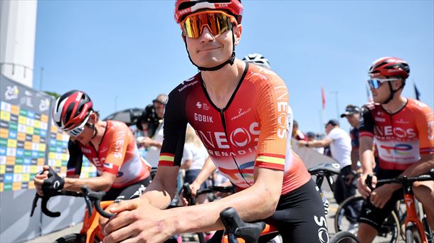 Carlos Rodríguez, en la 11ª etapa del Tour de Francia 2025