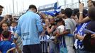 Alavesek zaleen berotasuna jaso du entrenamenduan