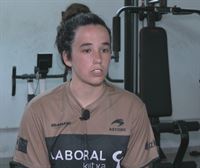 Eneritz Lizardi, tras superar una grave lesión de rodilla: ''Ha habido muchos momentos duros''