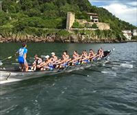 Arraun Lagunak vence a Orio por un solo segundo en la bahía de Pasaia  