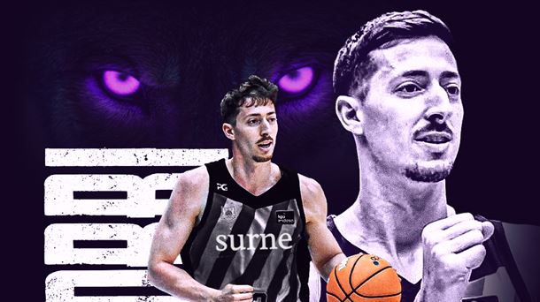 Aleix Font jugará en el Bilbao Basket en las dos próximas temporadas. Foto: Bilbao Basket. 