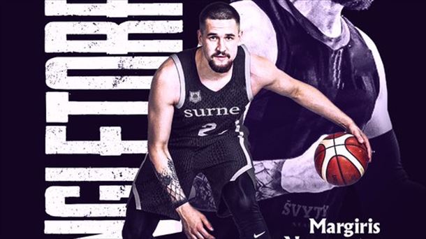 Margiris Normantas. Foto: Bilbao Basket
