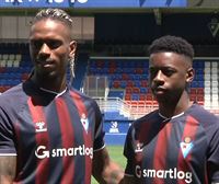 El Eibar presenta a Jair y Buta