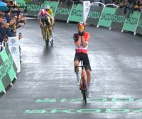 Apretada final de la última etapa alpina del Tour de Francia