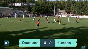 Osasuna cae frente al Huesca (0-2)