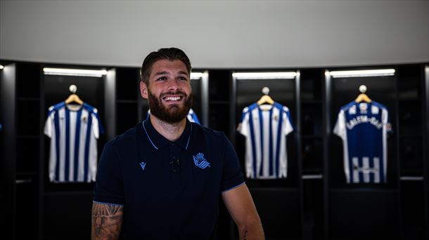Duje Caleta-Car ya es jugador de la Real. Foto: Real Sociedad