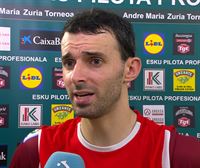 Jokin Altuna: ''Me da asco jugar así a pelota''