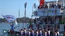 Arraun Lagunak domina la primera regata gallega
