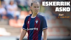 Nati Cano. Imagen: SD Eibar