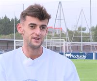 Aimar Oroz: ''Lisciren estiloa ausarta da, beti amets egin behar dugu, eta uste dut goian egon behar garela''