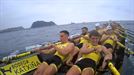Ikurriña de Zarautz de la Liga Eusko Label 2025 (1ª jornada): La regata de Orio vista desde dentro la trainera