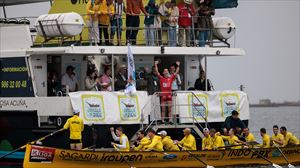 Orio se impone en Bueu, manteniendo un apretado duelo hasta el final con Zierbena