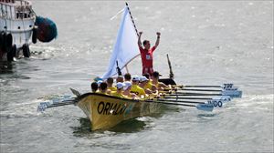 Orio conquista la Liga Eusko Label llevándose la Bandera de Ares