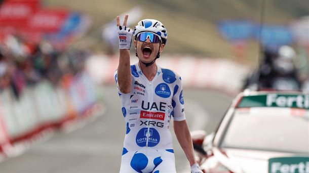 Jay Vine ha obtenido su segundo triunfo en esta Vuelta a España. Foto: EFE.