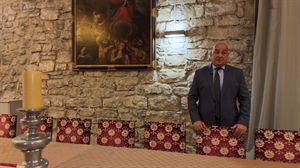 Velázquez ejerció de ''wedding planner'' en el Castillo de Carlos V de Hondarribia