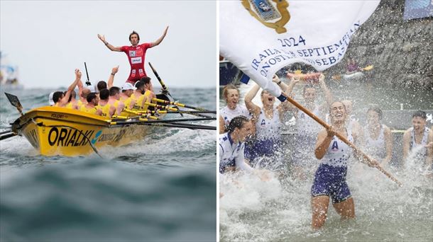 Orio eta Arraun Lagunak. Irudia: EITB.