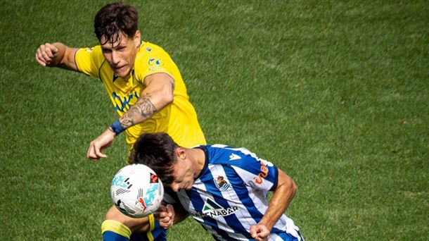 Dos goles en dos minutos han evitado la victoria del Sanse. Foto: Real Sociedad.