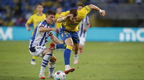 El Sanse no pudo rascar nada en Canarias. Foto: @RSZubieta_