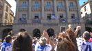 Las chicas de Arraun Lagunak han sido recibidas con música y al grito de ''campeonas''