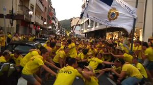 Gogoz ospatu dute oriotarrek Kontxa bereganatu izana