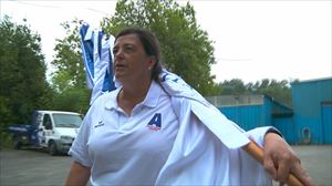 Itziar Eguren, Arraun Lagunakeko presidentea: ''Donostian ere ikasten hasi gara Kontxa ospatzen''